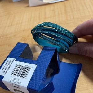 Swarovski bracelet 36 cm.  15.5 from end to end.